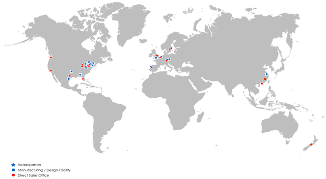 map World Map - Allid Motion Global Sites