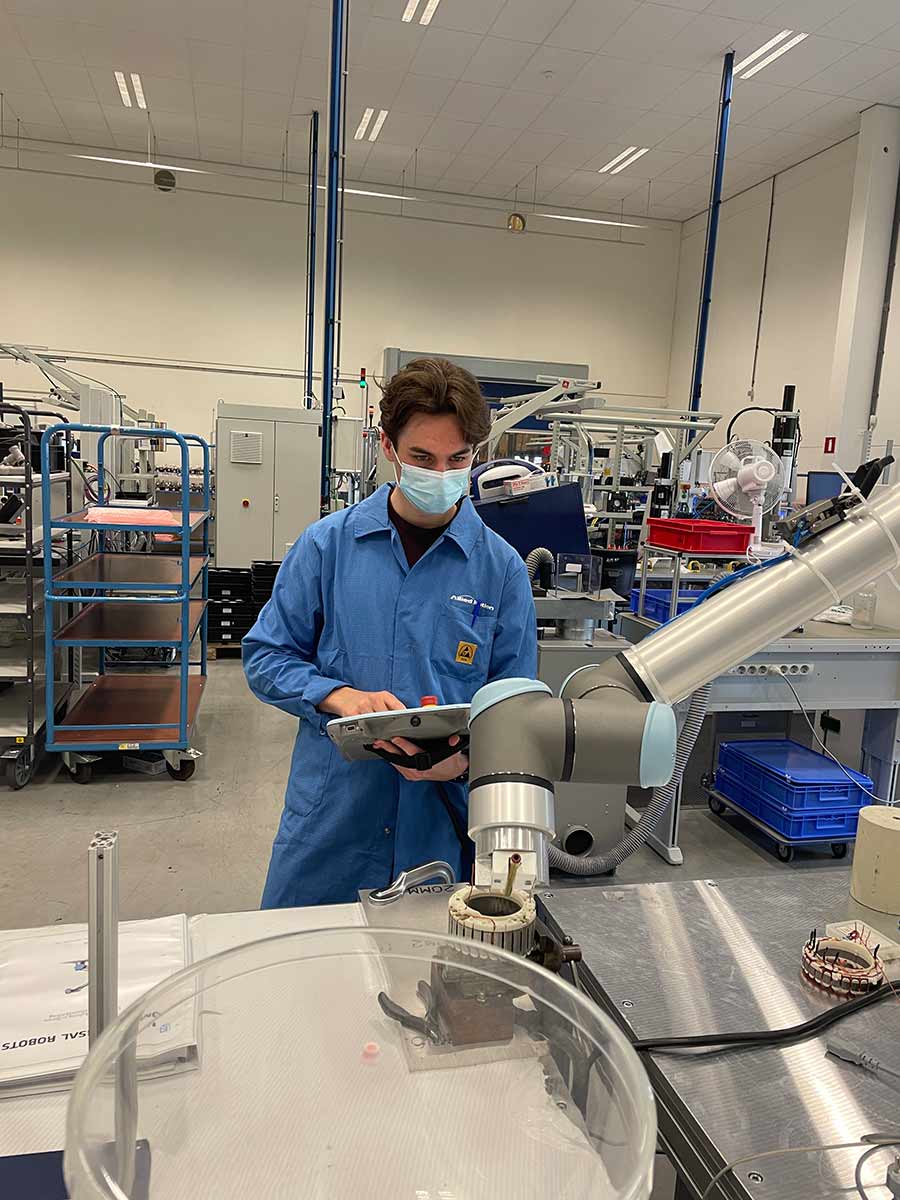Erik Jiskoot intern R&D at his project_op University Graduates Working at Allied Motion