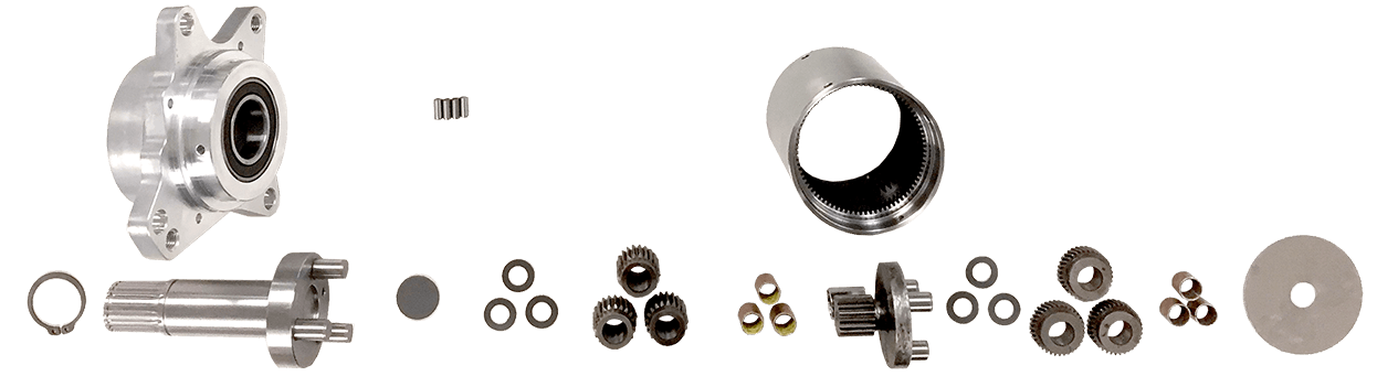 Precision Gears and Gear Assemblies Exploded View