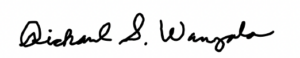 Richard S. Warzala Signature